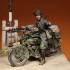 1/35 R.E. Moto Guzzi Alce 500 with Rider