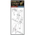 1/24 Sabelt 6 point Harness/Seatbelts (Blue) - Laser Cut