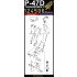 1/24 P-47D Thunderbolt Harness/Seatbelts (Laser Cut)