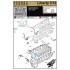 1/32 Liberty V.12 Engine (DH.9a NINAK) Detail-up Set for Wingnut Wings kit