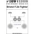 1/32 Bristol F.2b Fighter Super Detail Set for Wingnut Wings kit