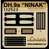 1/32 DH.9a Ninak Seatbelts (Laser Cut) for Wingnut Wing kit
