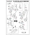 1/32 Northrop P-61B Black Widow Seatbelts (Laser Cut) for HobbyBoss kit