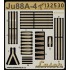 1/32 Junkers Ju 88A-4 Seatbelts (Laser Cut) for Revell kit