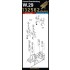1/32 Hansa-Brandenburg W.29 Seatbelts for Wingnut Wings kit (Laser Cut)