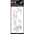 1/32 Felixstowe F.2a & Hansa-Brandenburg W.29 Seatbelts for Wingnut Wings kit (Laser Cut)