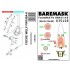 1/35 Focke Wulf Fw190A-6 Seatbelts and Masks for Border Model [Basic Line]
