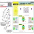 1/35 Messerschmitt Bf109G-10 Seatbelts and Masks for Border Model [Basic Line]