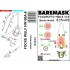 1/35 Focke Wulf Fw190A-8 Seatbelts and Masks for Border Model [Basic Line]
