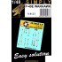 1/48 P-40E Warhawk Seatbelts Relief Print Decal