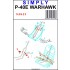 1/48 P-40E Warhawk Seatbelts Relief Print Decal