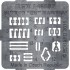 1/48 Sutton "QK" Harness/Seatbelts - RAF Early (Laser Cut)
