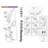 1/48 P-51D Mustang Seatbelts, Masks & Stencils for Tamiya kits (Laser Cut)