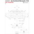1/32 de Havilland Mosquito FB Mk.VI Stencils for Tamiya kit (Wet Transfers)
