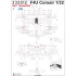 1/32 Vought F4U-1 Corsair Stencils for Tamiya kit (Wet Transfers)