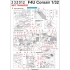 1/32 Vought F4U-1 Corsair Stencils for Tamiya kit (Wet Transfers)