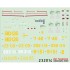 1/32 Mitsubishi A6M5 Zero Stencils for Hasegawa kit (Wet Transfers)