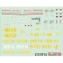 1/32 Mitsubishi A6M5 Zero Stencils for Hasegawa kit (Wet Transfers)