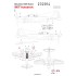 1/32 Mitsubishi A6M5 Zero Stencils for Hasegawa kit (Wet Transfers)