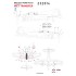 1/32 Mitsubishi A6M5 Zero Stencils for Hasegawa kit (Wet Transfers)