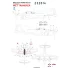 1/32 Mitsubishi A6M5 Zero Stencils for Hasegawa kit (Wet Transfers)