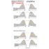 1/32 Mitsubishi A6M5 Zero Stencils for Hasegawa kit (Wet Transfers)