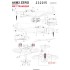 1/32 Mitsubishi A6M2 Zero Stencils for Tamiya kit (Wet Transfers)
