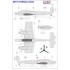 Decals for 1/32 Messerschmitt Bf 110-7 Stencils