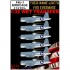 Decals for 1/32 Vought F4U-1 Corsair "Birdcage" Markings (Wet Transfer)