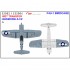Decals for 1/32 Vought F4U-1 Corsair "Birdcage" Markings (Wet Transfer)