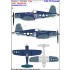 Decals for 1/32 Vought F4U-1A VF-17 "Jolly Rogers" Part. 2