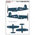 Decals for 1/32 WWII Vought F4U-4 Corsair (wet transfer)