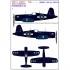 Decals for 1/32 RNZAF F4U-1A / F4U-1D