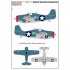 Decals for 1/32 Wildcat ACES over Guadalcanal (wet transfer)