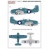 Decals for 1/32 Wildcat ACES over Guadalcanal (wet transfer)