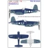 Decals for 1/32 Vought F4U-1A VF-17 "Jolly Rogers" Part. 1
