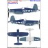 Decals for 1/32 Vought F4U-1A Corsair VF-17 