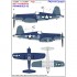 Decals for 1/32 Vought F4U-1A Corsair VF-17 "Jolly Rogers" Part. 3 (wet transfer)
