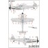 1/48 Messerschmitt Bf-109F/Bf-109G Stencils (Wet transfers)