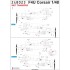 1/48 Vought F4U Corsair Stencils (Wet Transfers)