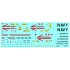 1/48 US Grumman F-14 Tomcat Stencils & RBF  