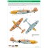 1/48 Messerschmitt Bf-109 Stencils & Markings (water-slide decals)