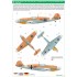 1/48 Messerschmitt Bf-109 Stencils & Markings (water-slide decals)
