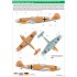 1/48 Messerschmitt Bf-109 Stencils & Markings (water-slide decals)