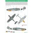 1/48 Messerschmitt Bf-109 Stencils & Markings (water-slide decals)