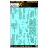 1/48 Messerschmitt Bf-109G-2/Trop Hptm Heinrich Bar Camouflage for Eduard kits