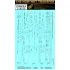 1/48 Bf109 "Afrika" Stencils & Markings for Eduard kits PLUS