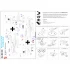 1/48 Bf109 "Afrika" Stencils & Markings for Eduard kits PLUS