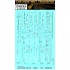 1/48 Bf109 G-6/G-14 Reichsverteidigung Stencils & Markings Decals for Eduard kits PLUS