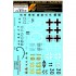 1/48 Bf109 G-6/G-14 Reichsverteidigung Stencils & Markings Decals for Eduard kits PLUS